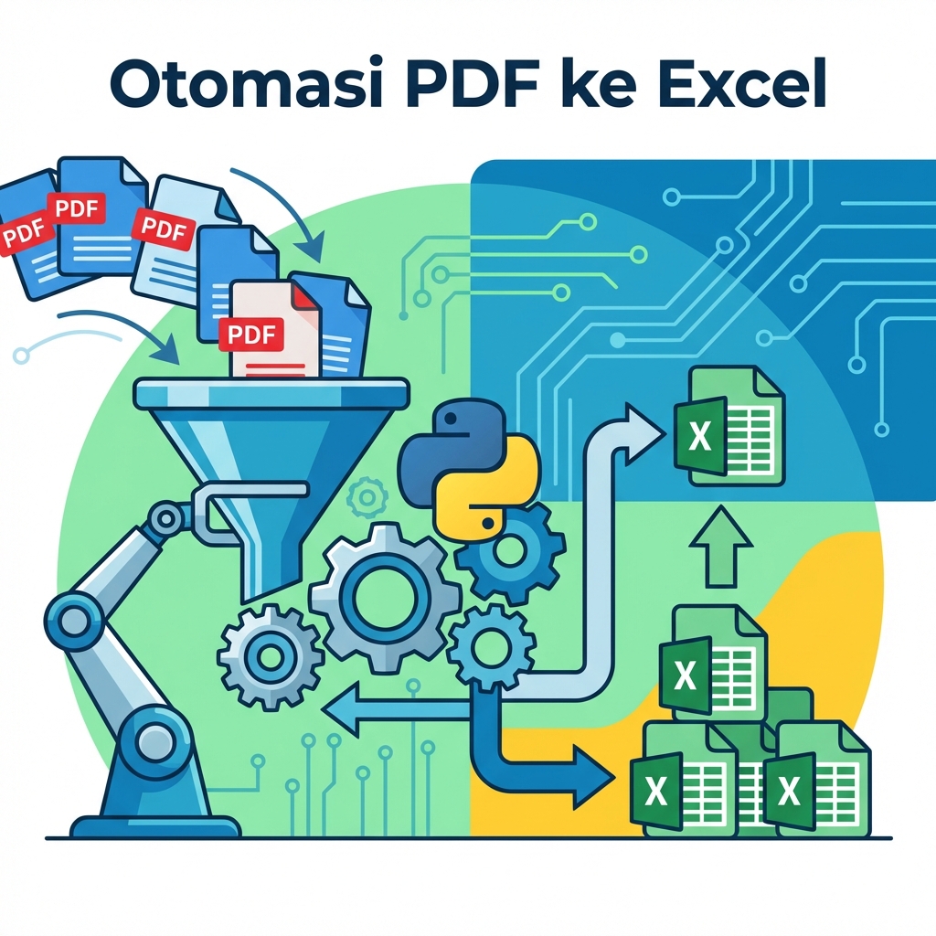 Otomasi PDF ke Excel Python