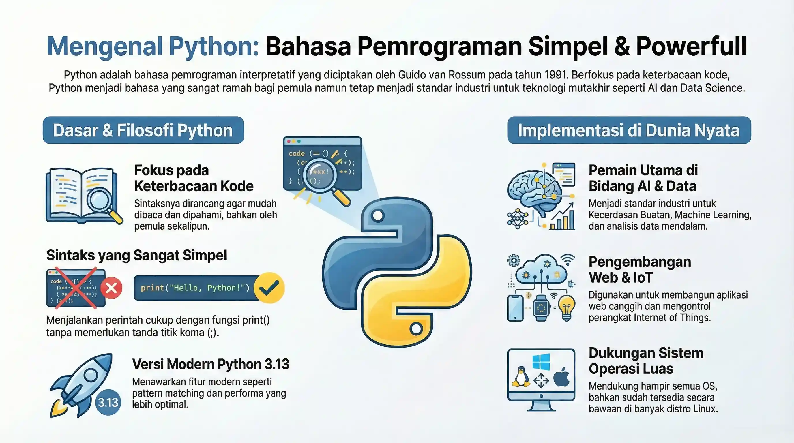 Pendahuluan Python - Apa itu Python