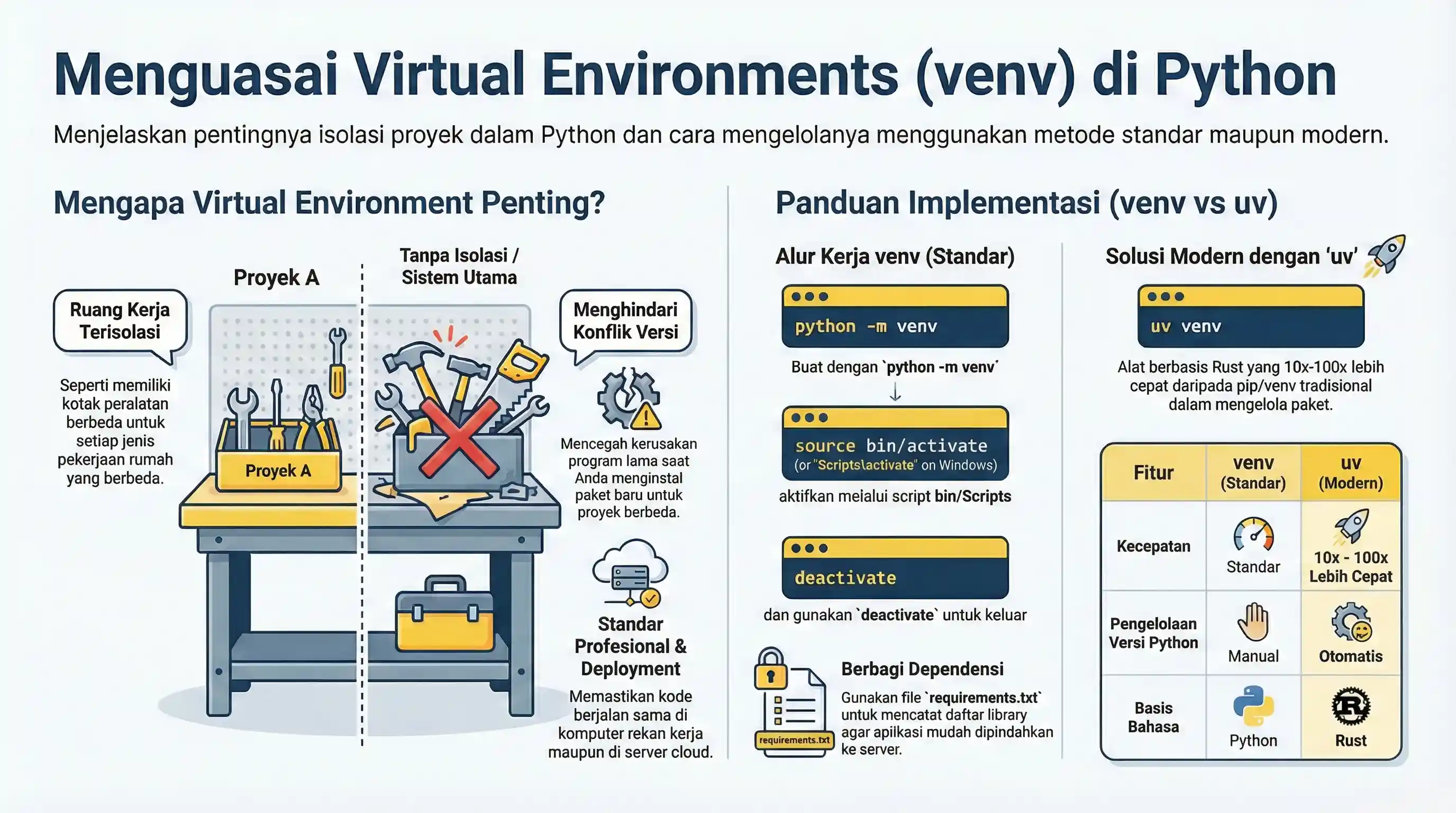 Tutorial Virtual Environment Python
